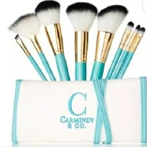 Carmindy & Co. Makeup Brush Set with Case NIP